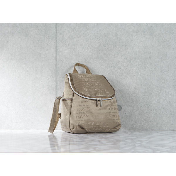 ★★★JK Equal ジュンコ コシノ イコール ジャカード軽量リュック ベージュ JKMT-10SBEの通販は 8,800円