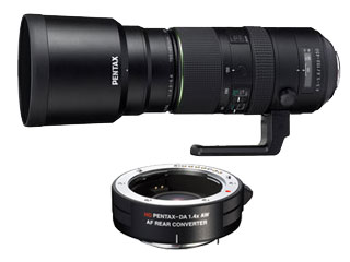 PENTAX ペンタックス HD PENTAX-D FA 150-450mmF4.5-5.6ED DC AWとリアコンバーターセット【rconset】の通販は 235,400円