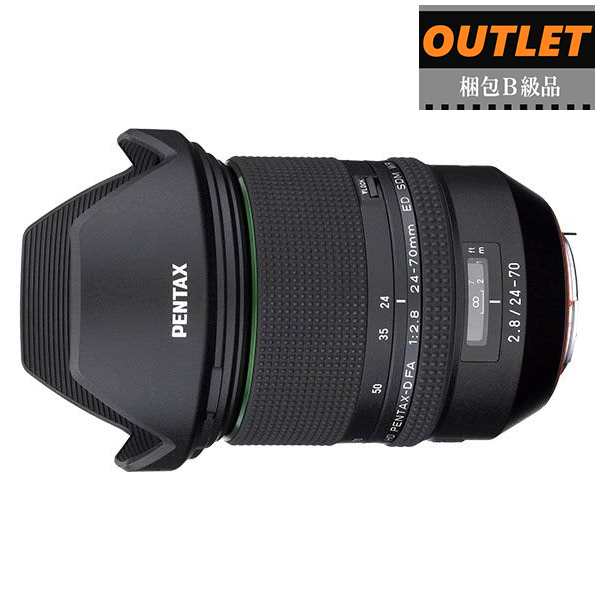 PENTAX ペンタックス 【梱包B級品特価！】HD PENTAX-D FA 24-70mmF2.8ED SDM WR　大口径標準ズームレンズ　