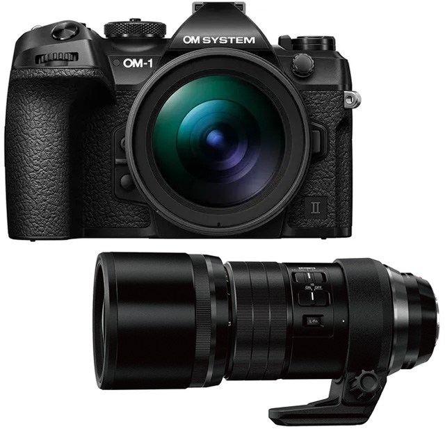 OM SYSTEM オーエムシステム OM-1 Mark II 12-40mm F2.8 PRO II キット＋ ED 300mm F4.0 IS PRO セットの通販は 300,960円