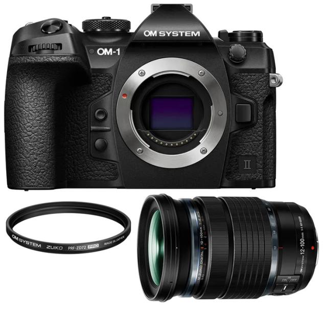 オリンパス OM SYSTEM M.ZUIKO DIGITAL ED 12-100mm F4.0 IS PRO 美品