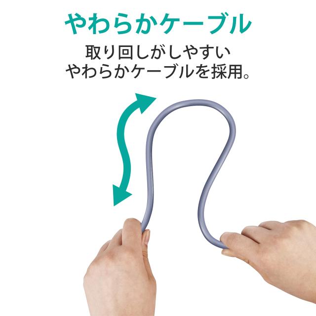 ELECOM エレコム お買い得120個セット EU RoHS指令準拠 ツメ折れ防止やわらかLANケーブル(Cat6)/3.0m/ブルー LD-GPYT/BU30_2