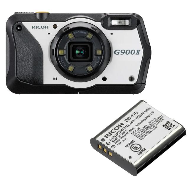 RICOH リコー G900 II 防水・防塵・業務用デジタルカメラ＋DB-110充電