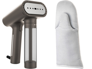 steam-one スチームワン NS1750T衣類スチーマーエスノマド+アイロンミトン