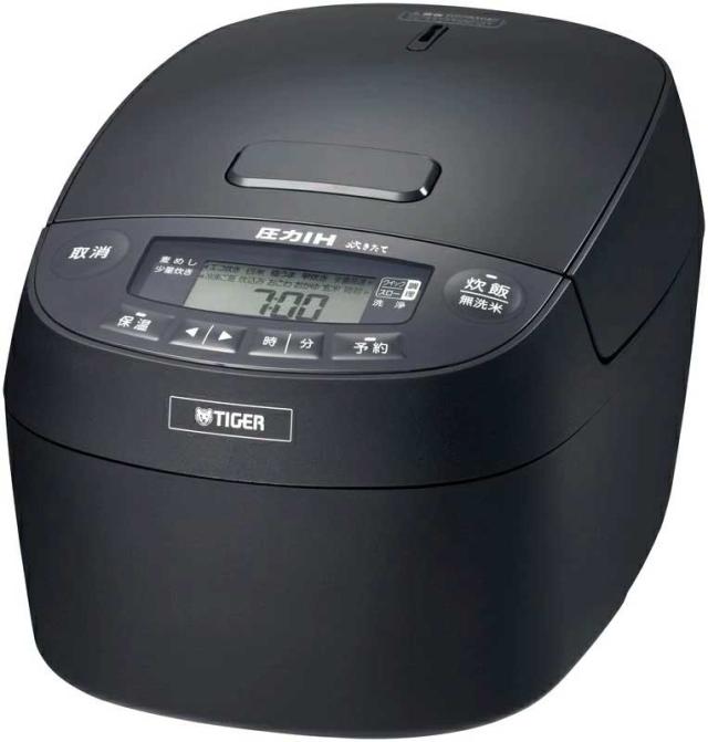 TIGER タイガー魔法瓶 JPV-C180-KG(グロスブラック) 圧力IH炊飯ジャー