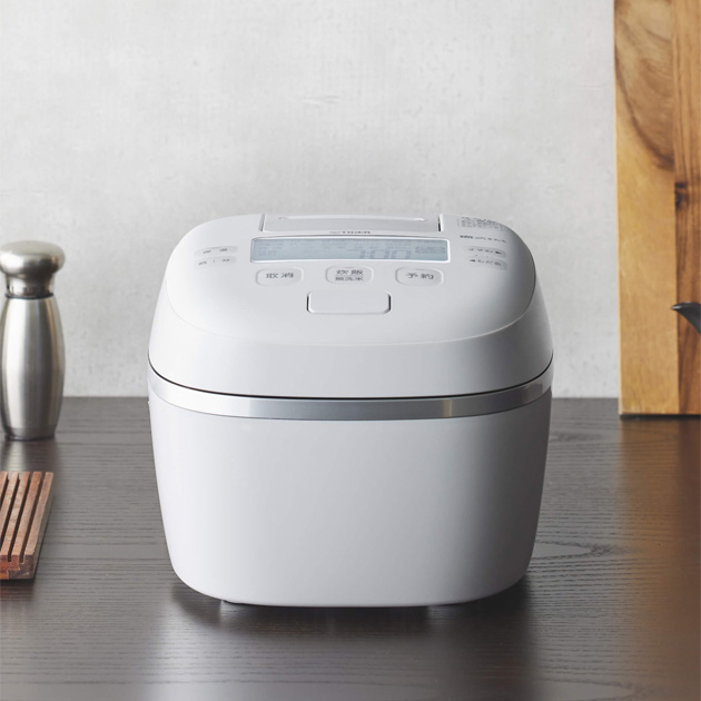 TIGER タイガー魔法瓶 JPI-X100-WX(タルクホワイト) 圧力IHジャー炊飯器〈炊きたて〉ご泡火炊き【5.5合】