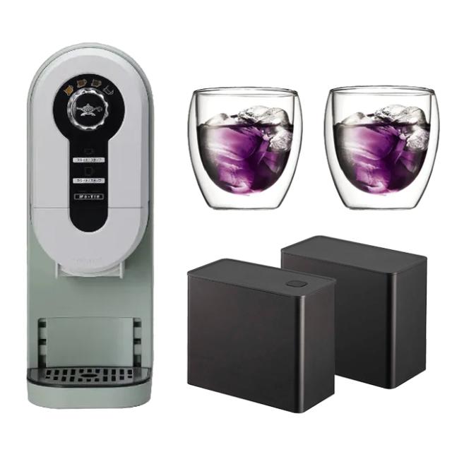 ALADDIN アラジン YAMAZAKI 山崎実業 bodum ボダム ACO-D01A-G コーヒーブリュワー グリーン+タワー バルブ付き密閉コーヒーケース（ブラック）