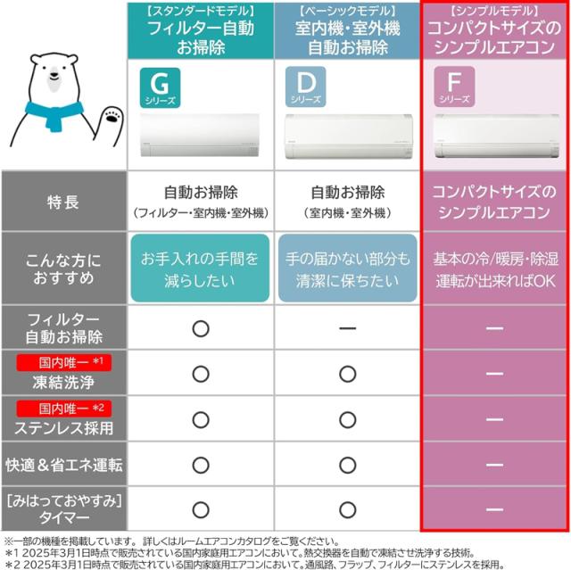 HITACHI 日立 エアコン 18畳 5.6kW 200V 白くまくん 2025年モデル F
