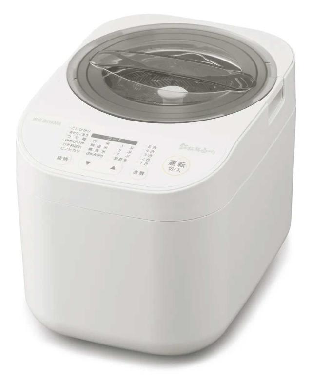 IRIS OHYAMA アイリスオーヤマ 【台数限定】RCI-C5-C(アイボリー)　精米機　銘柄純白づき 容量(1合〜5合)