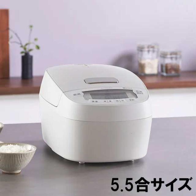 TIGER タイガー魔法瓶 【台数限定】JPV-X100-WO(オフホワイト)　圧力IHジャー炊飯器 5.5合炊き