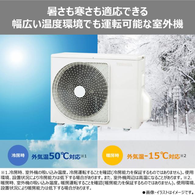 TOSHIBA 東芝 エアコン 6畳 2.2kW 2026年モデル 大清快DXシリーズ RAS-V221DX W_14