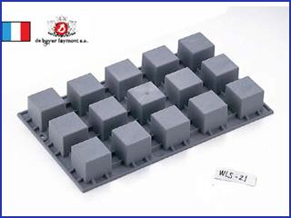 de BUYER デバイヤー エラストモール　キューブ・ミニ １５ヶ取の通販は 7,616円