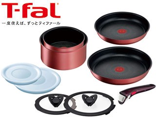 T-fal ティファール 取っ手の取れる インジニオ ネオ ＩＨルージュ アンリミテッド フライパンセット 9 L38392