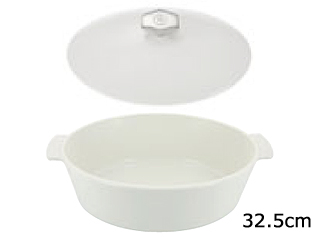 REVOL レヴォル レヴォル　レヴォリューション2　オーバルココット（サテンホワイト蓋）　32.5cm　649872