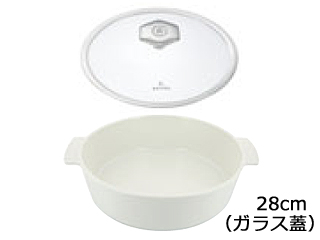 REVOL レヴォル レヴォル　レヴォリューション2　サシャローココット（ガラス蓋）　28cm　649865