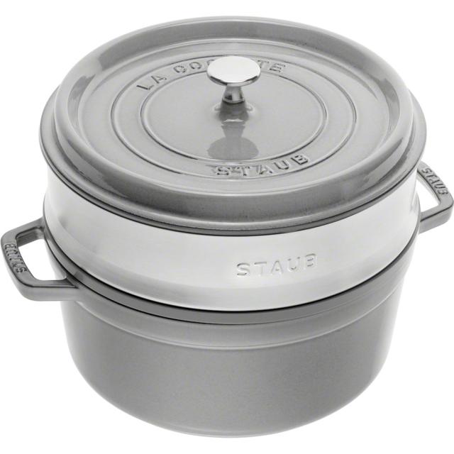 staub ストウブ ストウブ　ピコ・ココット　スチーマーS 26cm40510-605ＧRの通販は