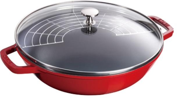 staub ストウブ ビュッフェパン　３０cm／４０５１１−３４５　チェリー