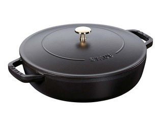 staub ストウブ ブレイザー・ソテーパン　２８cm／４０５１１−４７２　ブラック　