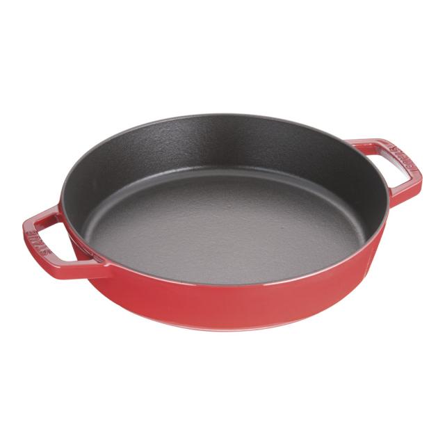 staub ストウブ ストウブ　ラウンド　両手フライパン　 ４０５１１−７２７　２６cmＣＲ