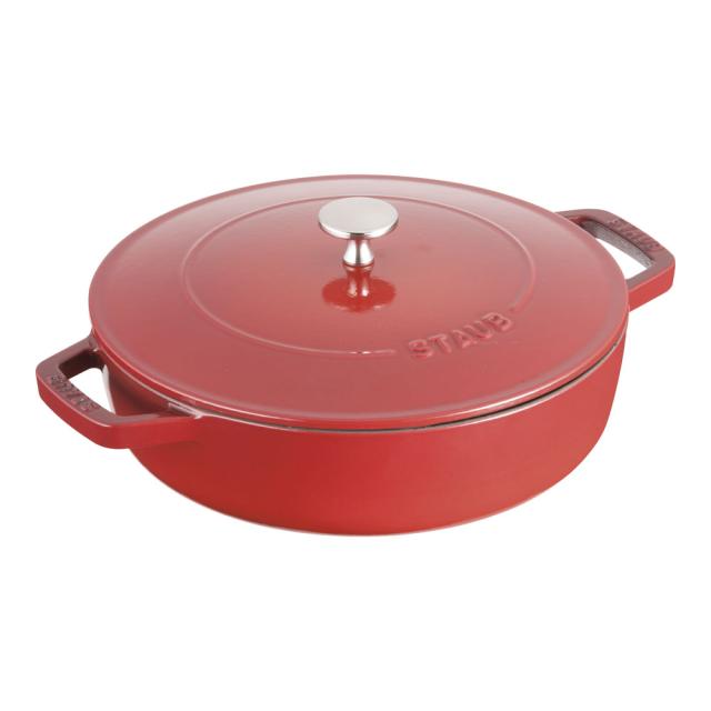 staub ストウブ ストウブ　ピコ・ココット　ブレイザーソテーパン　26cm　チェリー　40506-544