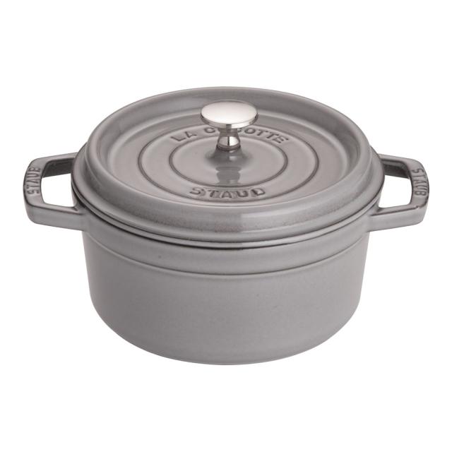 staub ストウブ ホーロー鍋  RST4736 ピコ・ココット ラウンド (20cm)/グレー