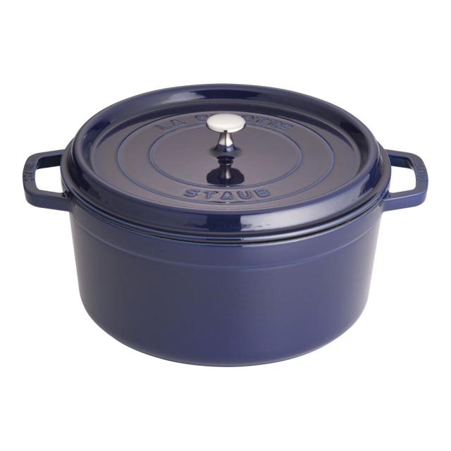 staub ストウブ ピコ・ココット丸　３０cm　グランブルー　40510-286