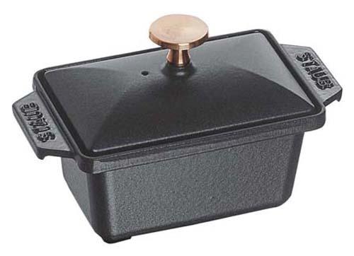 staub ストウブ 〔テリーヌ型〕 RST5101 ハーフテリーヌ(15cm)/ブラック