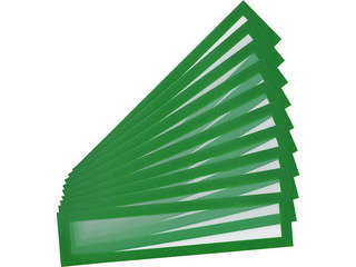 tarifold/タリフォールド PVCマグネットフレーム(ヘッダー)A3用 10枚入り グリーン 195215の通販は 7,473円