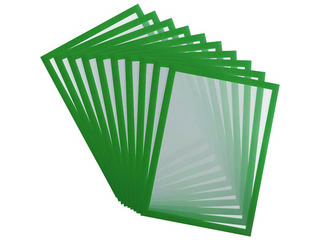 tarifold/タリフォールド PVCマグネットフレームA4用 10枚入り グリーン 195235の通販は