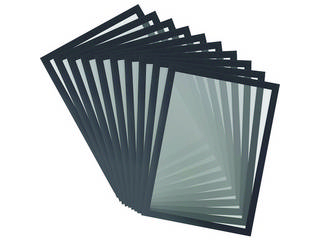 tarifold/タリフォールド PVCマグネットフレームA4用 10枚入り ブラック 195237の通販は 9,827円