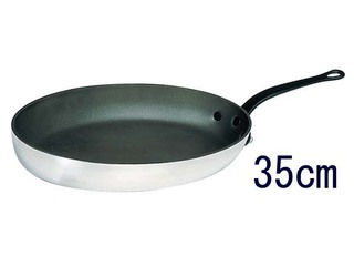MAUVIEL ムヴィエール シルバーストーンオーバルパン ３５×２３cmの通販は