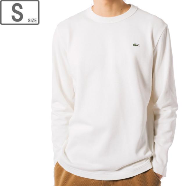 LACOSTE ラコステ 【メンズ】クラシックフィット ロングスリーブTシャツ 【ホワイト】【Sサイズ】 TH7019-99