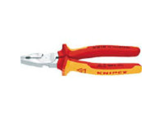 KNIPEX クニペックス 1000V絶縁強力型ペンチ 225mm 0206-225