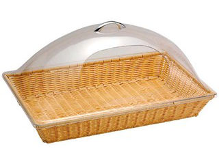 Assheuer+Pott アッシュホイヤー＋ポット 【APS】角型　カバー付　バスケット　Ｆ　４０１４８（１１０１７）の通販は