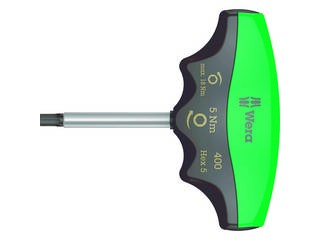 Wera ヴェラ 400 トルクドライバーT型 ヘックスプラス六角5.0 / 5.0 Nm 005081の通販は