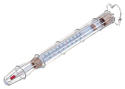 thermohauser テルモハウザー ワイヤーガード付アルコール温度計／44320