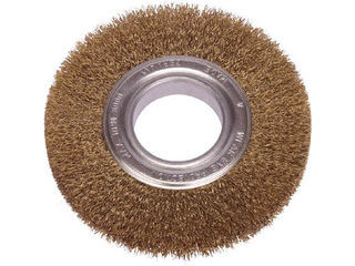 LESSMANN/レスマン ホイルブラシ 200mm 0.3 真鍮メッキ鋼線 366762の通販は 6,135円