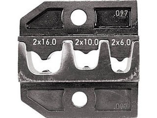 RENNSTEIG/レンシュタイクヴェルクツォイゲ 圧着ダイス 624-097 フェルール端子2X6、2X10、 624-097-3-0