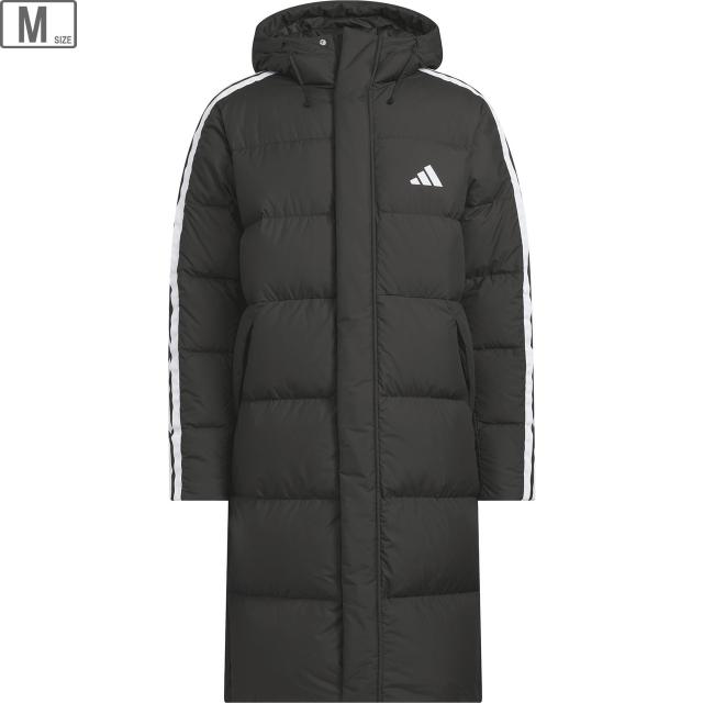 adidas アディダス 【メンズ】スリーストライプス レギュラーフィット ロング ダウン コート 【J/Mサイズ】 WF945