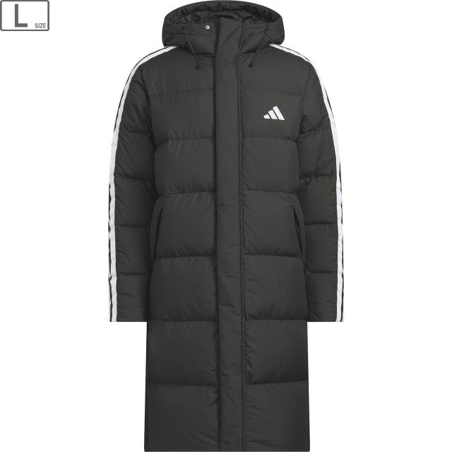 adidas アディダス 【メンズ】スリーストライプス レギュラーフィット ロング ダウン コート 【J/Lサイズ】 WF945