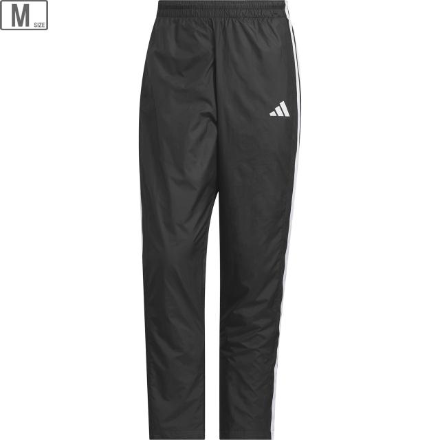 adidas アディダス 【メンズ】スリーストライプス オープンヘム ウィンドパンツ QD767 【ブラック】【J/Mサイズ】