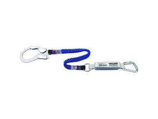 SANKO/サンコー タイタン EX-zero 伸縮ストラップ式 TYPE-1 ランヤードブルー(シングル)130kg HL-ZCB-130の通販は