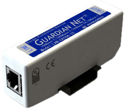 サンコーシヤ LAN-CAT6A-IS[CAT6A対応 絶縁形 LAN用SPD] 5214R 24,950円