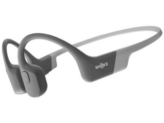 Shokz ショックス 骨伝導方式 Bluetoothヘッドホン イヤホン 耳かけ OpenRun Grey SKZ-EP-000004