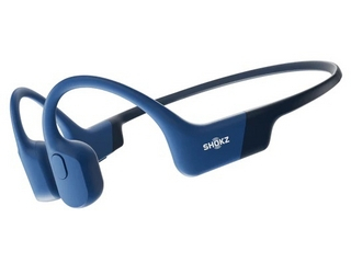 Shokz ショックス 骨伝導方式 Bluetoothヘッドホン イヤホン 耳かけ OpenRun Blue SKZ-EP-000005の通販は