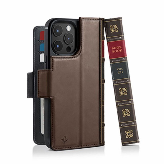 フォーカルポイント TWS-PH-000100   BookBook for iPhone 15 Pro Max-Brown
