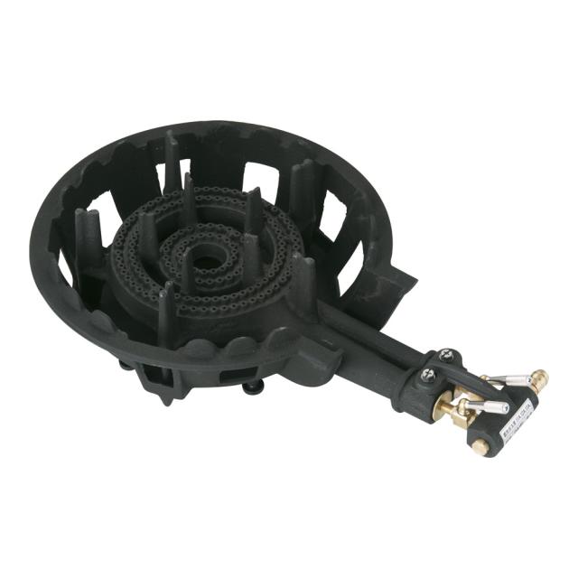 DAIEI 大栄産業 鋳物コンロ　ＤＥ−２１Ｊ（二重） ＳＣ　Ｐ無　１２・１３Ａ