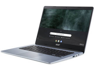 Acer エイサー 14型ノートPC Chromebook (Celeron N4020/4GB/64GB eMMC/デューシルバー) CB314-1H-A14P_1