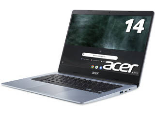 Acer エイサー 14型ノートPC Chromebook (Celeron N4020/4GB/64GB eMMC/デューシルバー) CB314-1H-A14P
