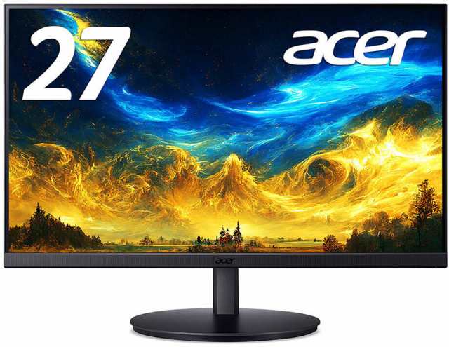 Acer エイサー IPS採用 4K対応 OmegaLine 27型液晶ディスプレイ (非光沢/4ms/HDMI/DP/USB) CB272Kbmiprux